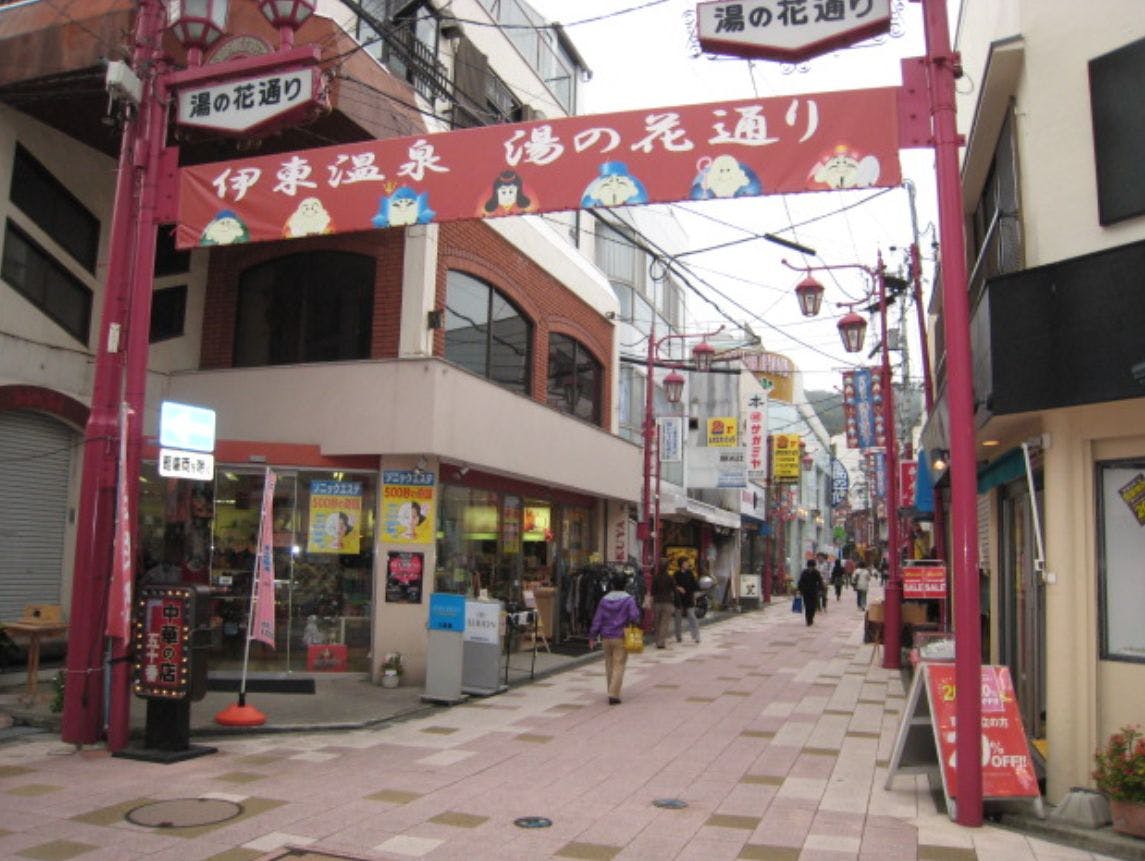 湯の花通りデベロッパー化事業 湯の花通り商店街