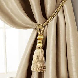 8 Curtain Tie Back Ideas: Different Ways To Tie Back Curtains