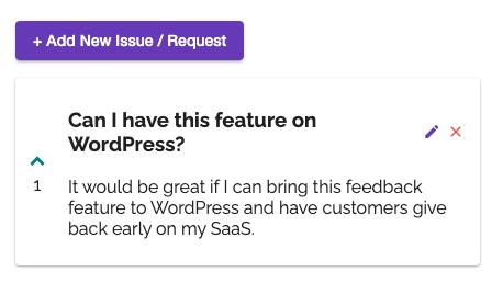 Feedback Sample