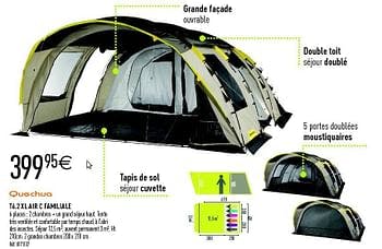 Tente Quechua T6.2 XL Air | Campsider