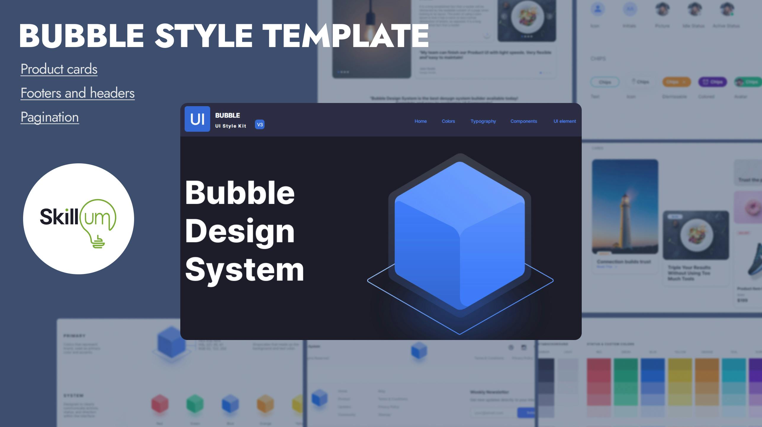 Creative Ui Kit Template Bubble Creative Ui Kit Template Bubble
