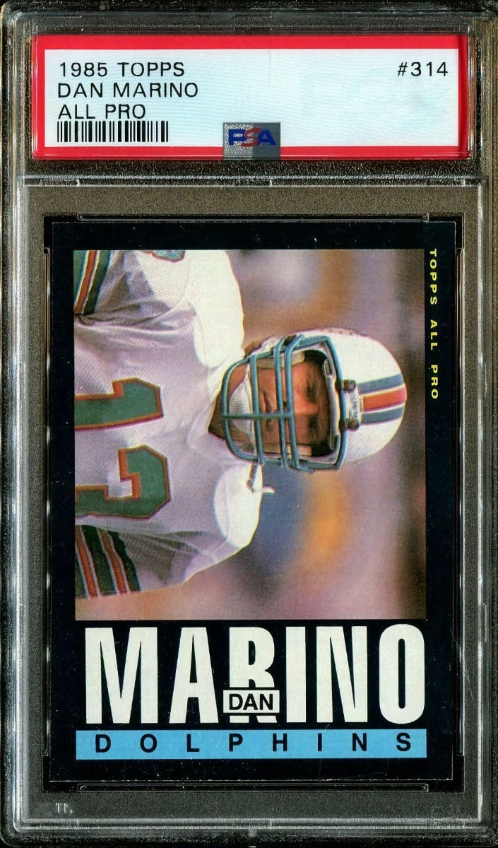 Card Prices | Dan Marino 1985 Topps All-Pro Football #314