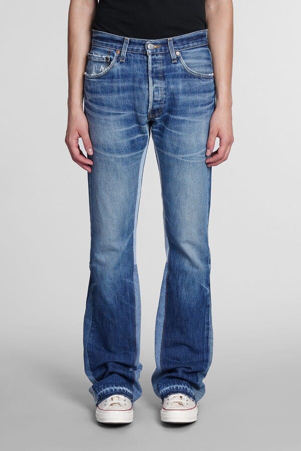 mens navy bell bottom jeans