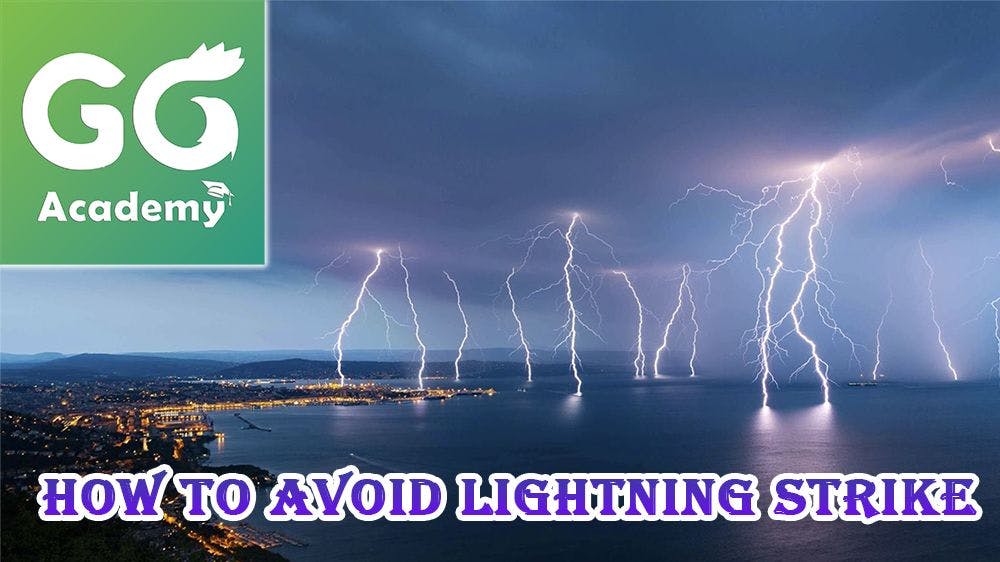 How to avoid lightning strike