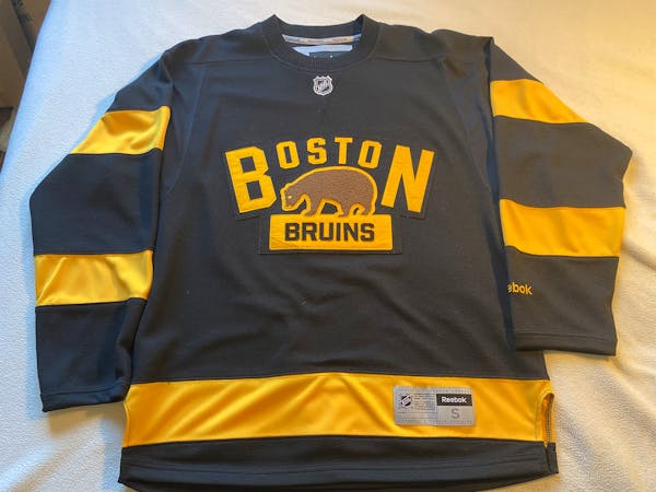 Authentic Boston Bruins Alternate Reebok Edge 1.0 Jersey