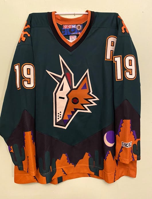 Shane Doan Phoenix Coyotes Kachina 90s Jersey CCM XL