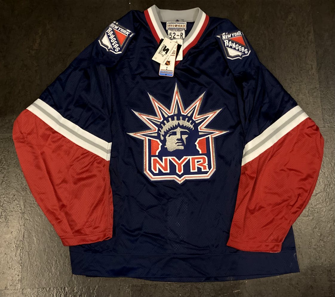 New York Rangers Vintage Starter Alternate Jersey (XL)