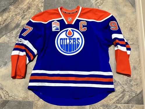 Connor McDavid Edmonton Oilers 2016 Heritage Classic Jersey XL