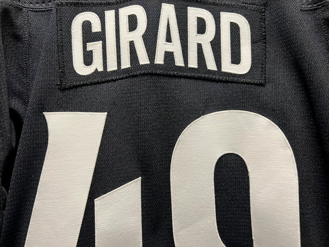 Sam Girard 2020 Colorado Avalanche Stadium Series Practice jersey