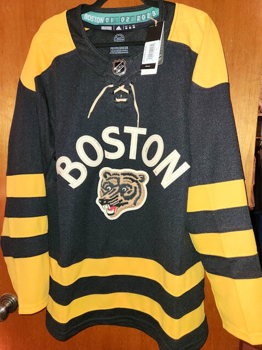 Adidas David Pastrnak Boston Bruins Reverse Retro 1.0 NHL Jersey