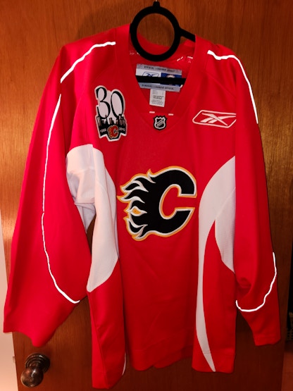 CCM Mens Hockey Jersey Jerome Iginla Calgary Flames Blasty 