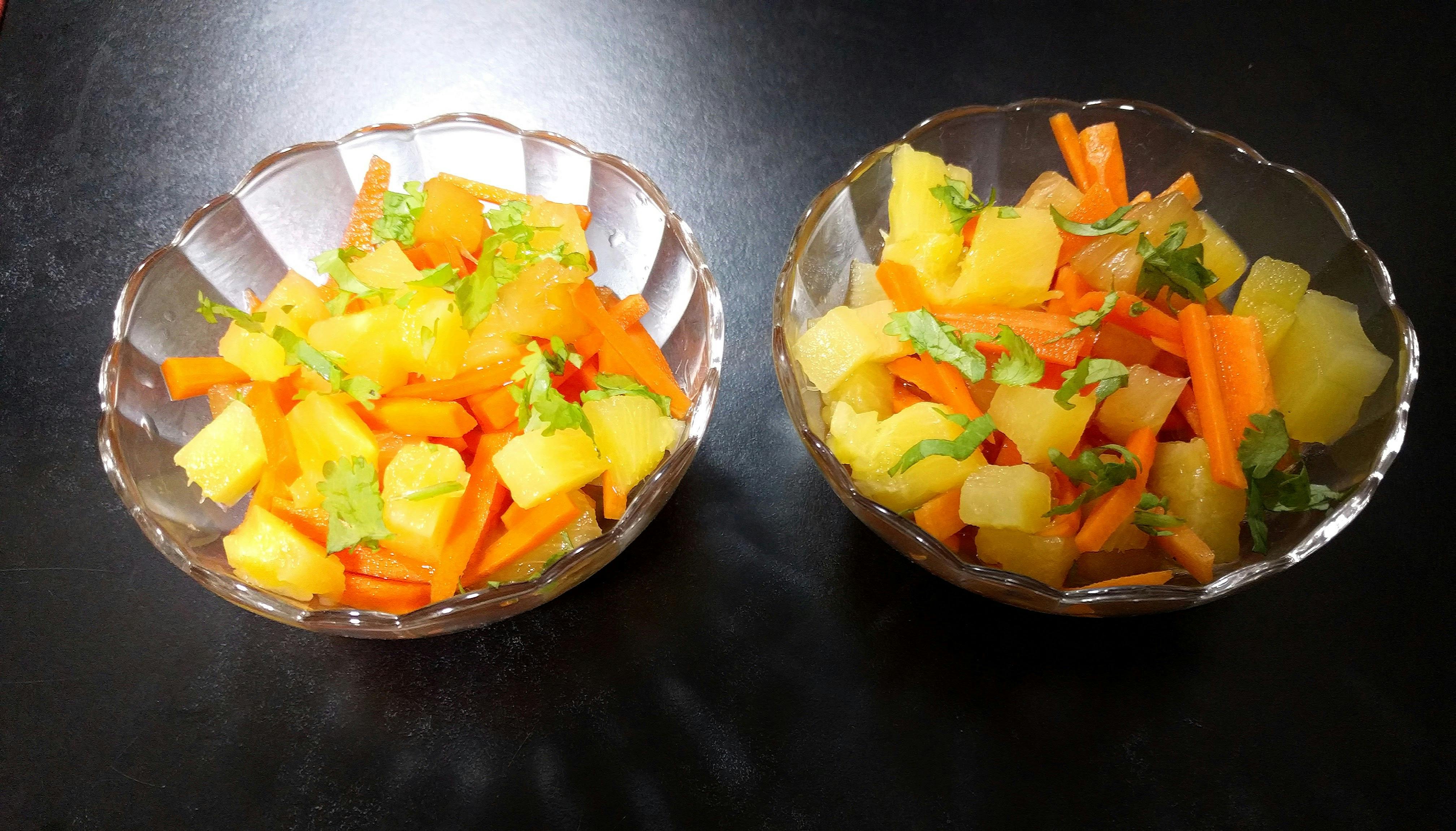 PineappleCarrot Salad Your Veg Recipe