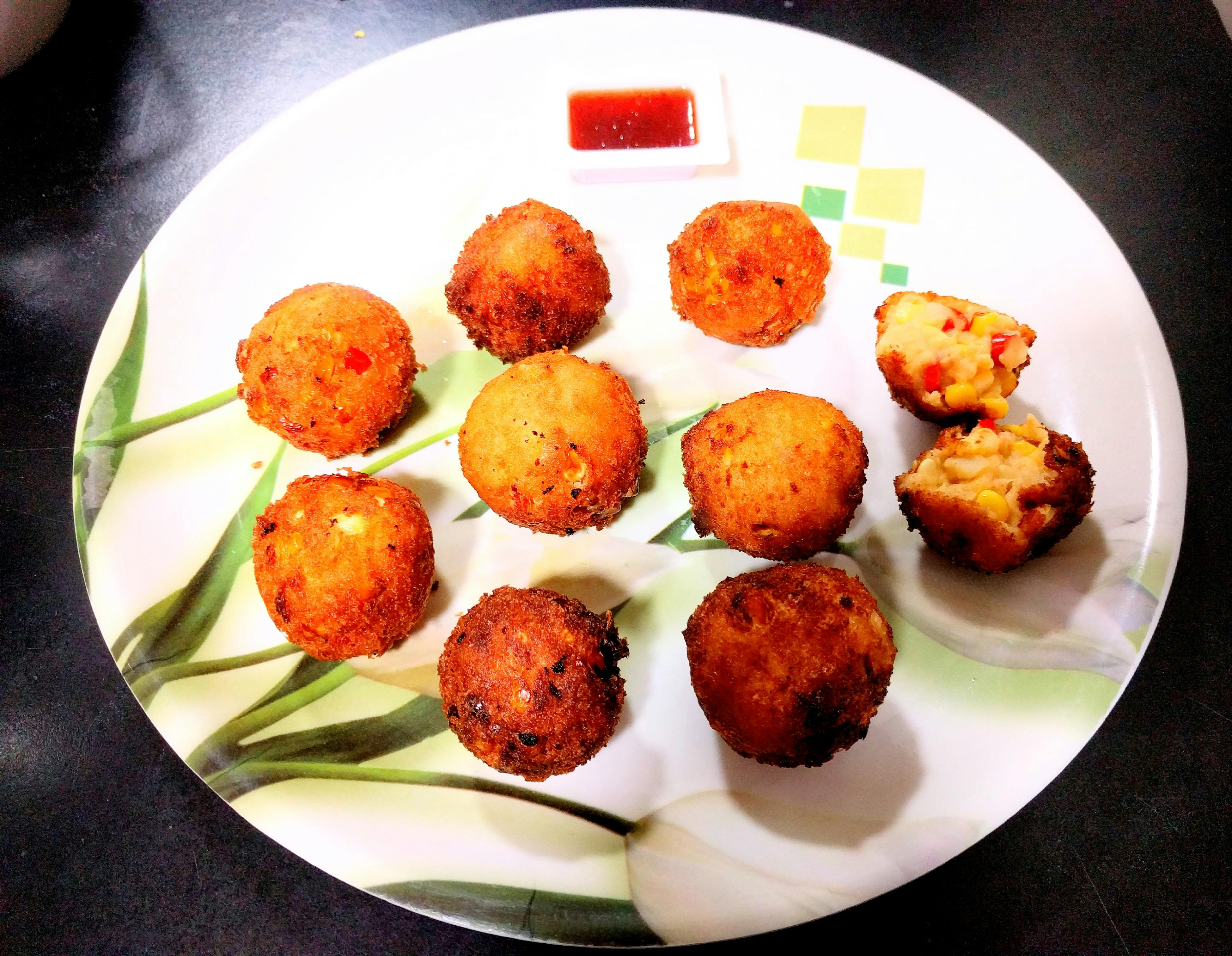 Corn Cheese Balls Your Veg Recipe