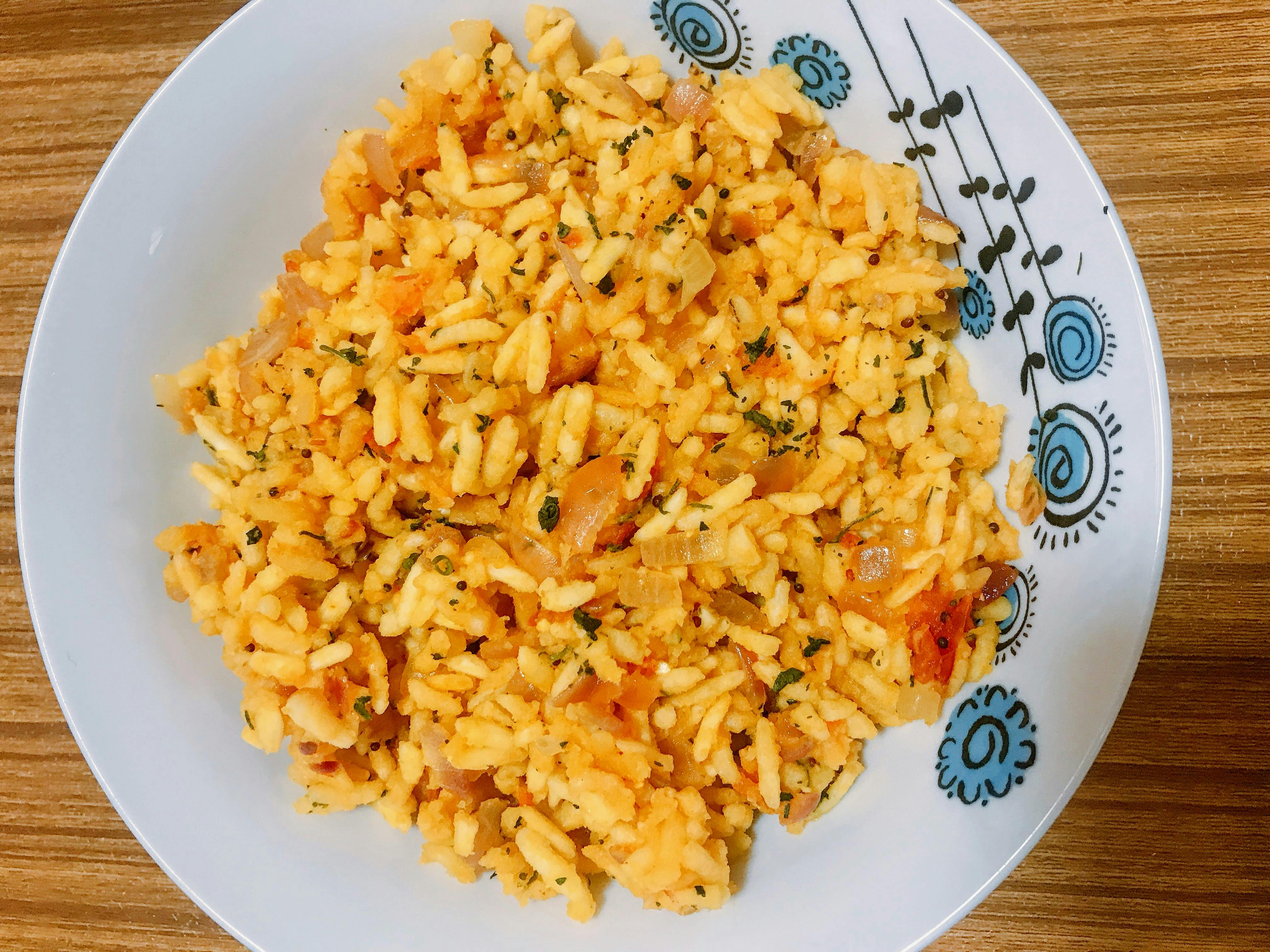 Puri Upma (Puffed Rice Upma) Your Veg Recipe