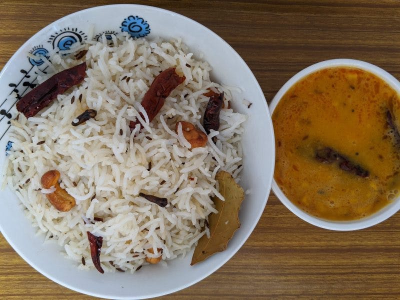 Jeera Rice and Dal Fry Your Veg Recipe