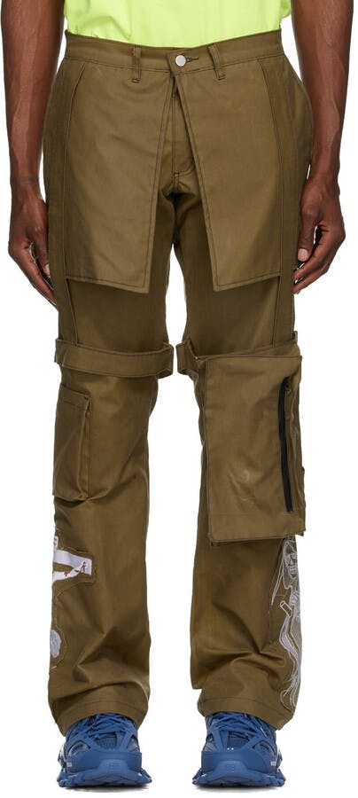 bell bottom cargo pants