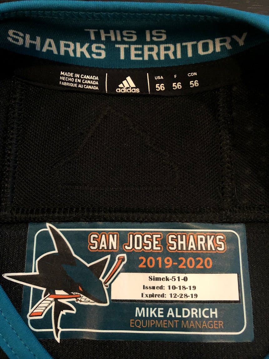 Lot Detail - 2008 Patrick Marleau San Jose Sharks Game-Used White Jersey