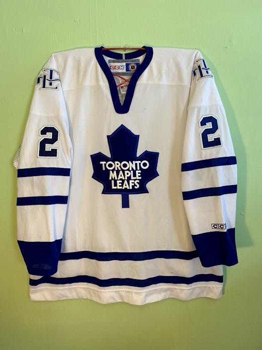 Vintage Toronto Maple Leafs CCM Felix Potvin Game Style Authentic