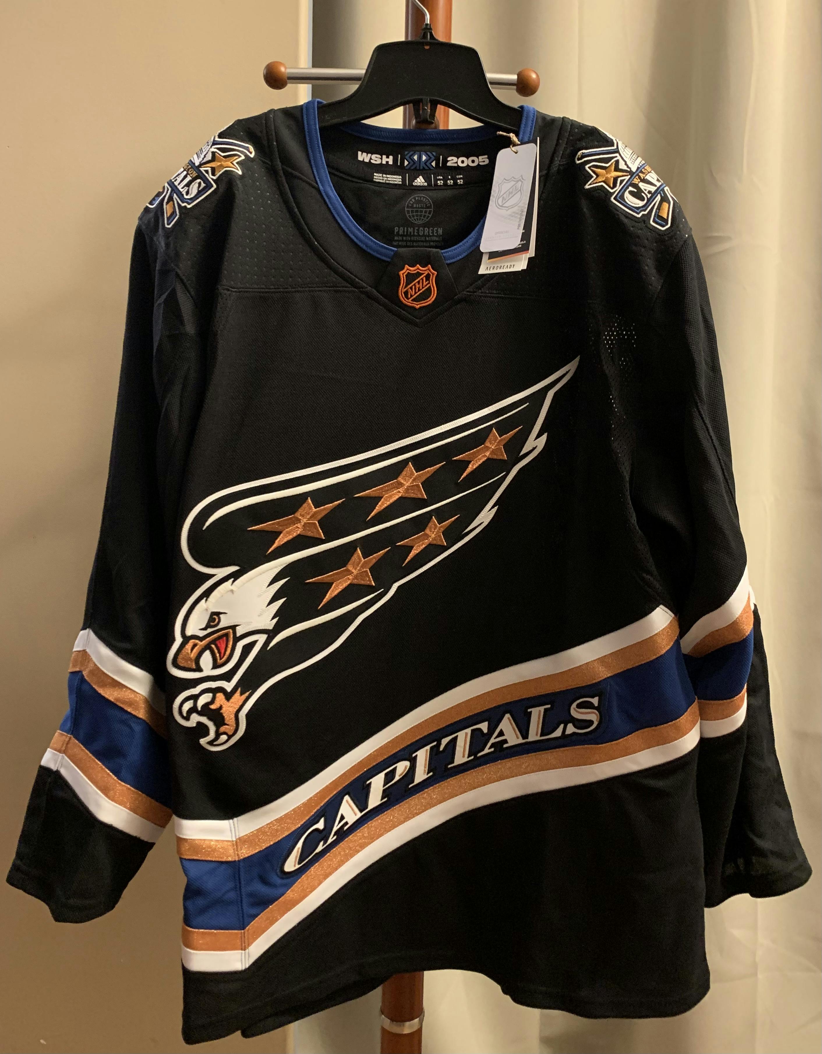 capitals screaming eagle jersey