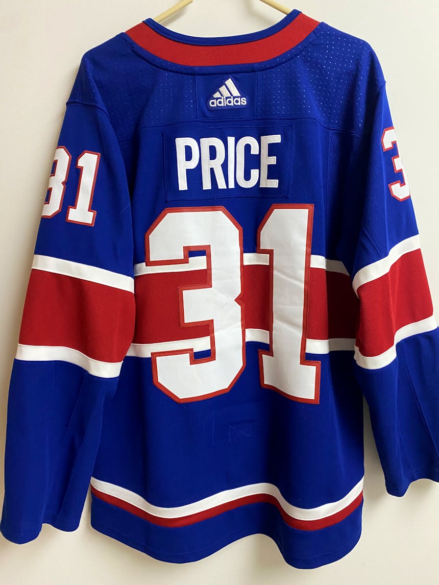 Montreal Canadiens Carey Price Official Black Ice Reebok Authentic