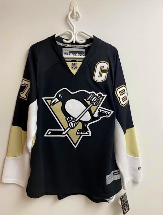 NWT-PRO-52 SIDNEY CROSBY PITTSBURGH PENGUINS AEROREADY AUTHENTIC ADIDAS  JERSEY