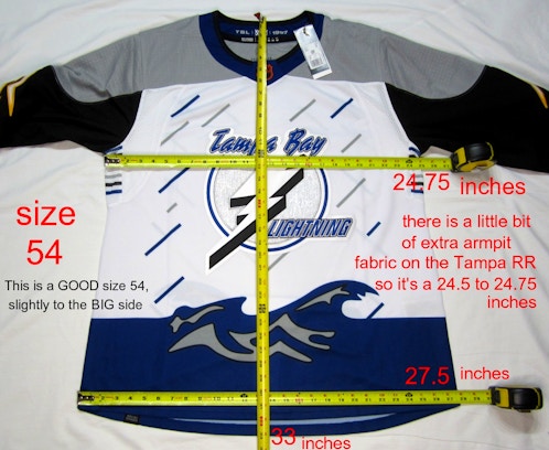 Tampa Bay Lightning Reverse Retro 2022 Adidas Mens Jersey (50/medium)