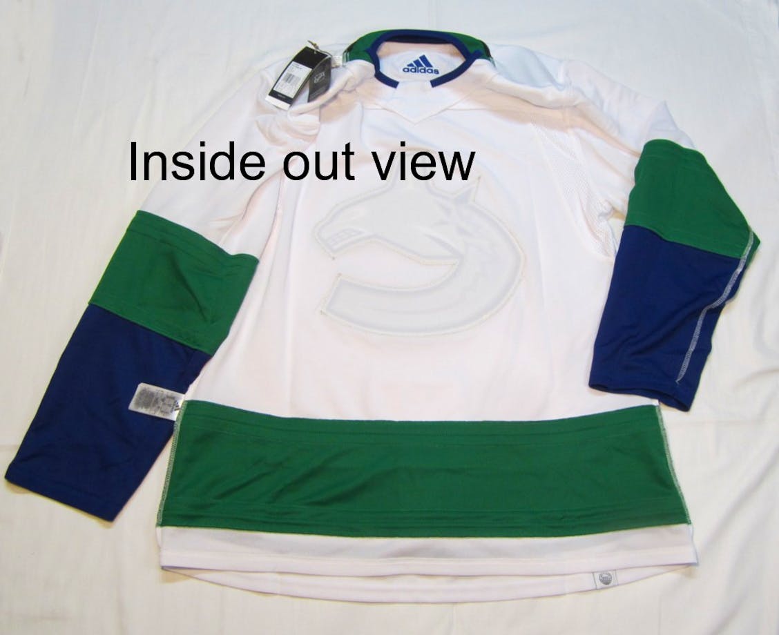 VANCOUVER CANUCKS size 60 = 3XL - Prime Green Adidas NHL Authentic Hockey  Jersey