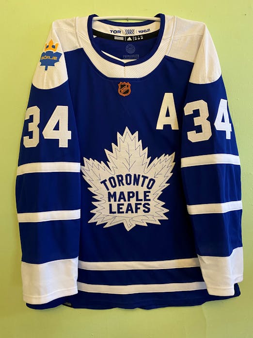 Mats Sundin Toronto Maple Leafs Autographed Replica CCM Vintage Jersey