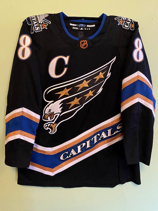 2005 Alex Ovechkin Washington Capitals Screaming Eagle CCM NHL