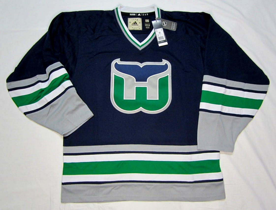 For Sale CCM Vintage Hartford Whalers Gordie Howe jersey!!! Size