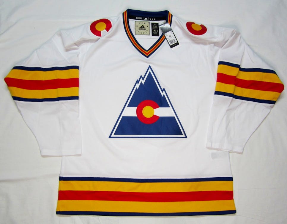 Lanny Mcdonald in a Colorado Rockies uniform.