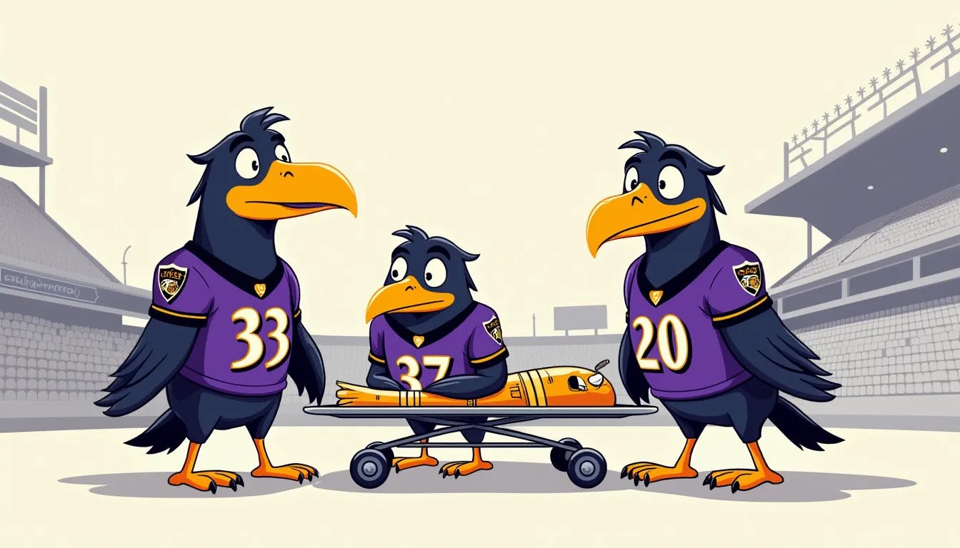 Evolution of Ravens Mascots: Baltimore's Beloved Bird Brothers