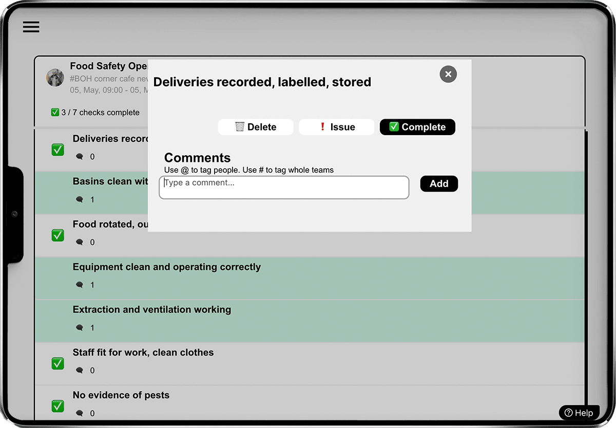 Opening And Closing Kitchen Checklist Kitchen Operations Checklist