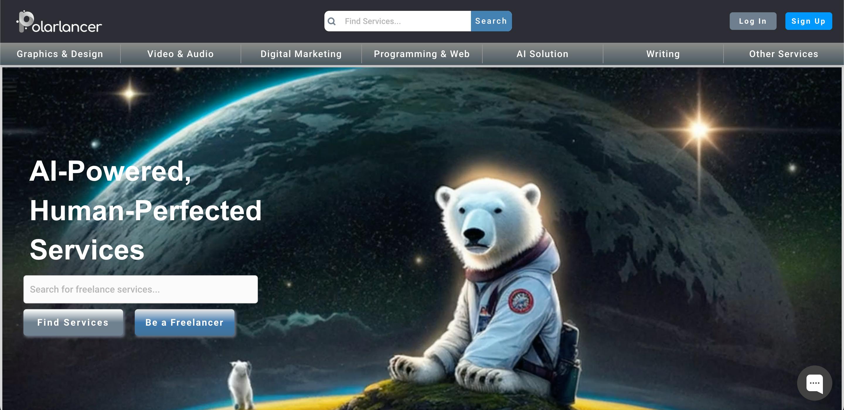 Polarlancer AI Freelance Services Marketplace Polarlancer ai freelance services marketplace