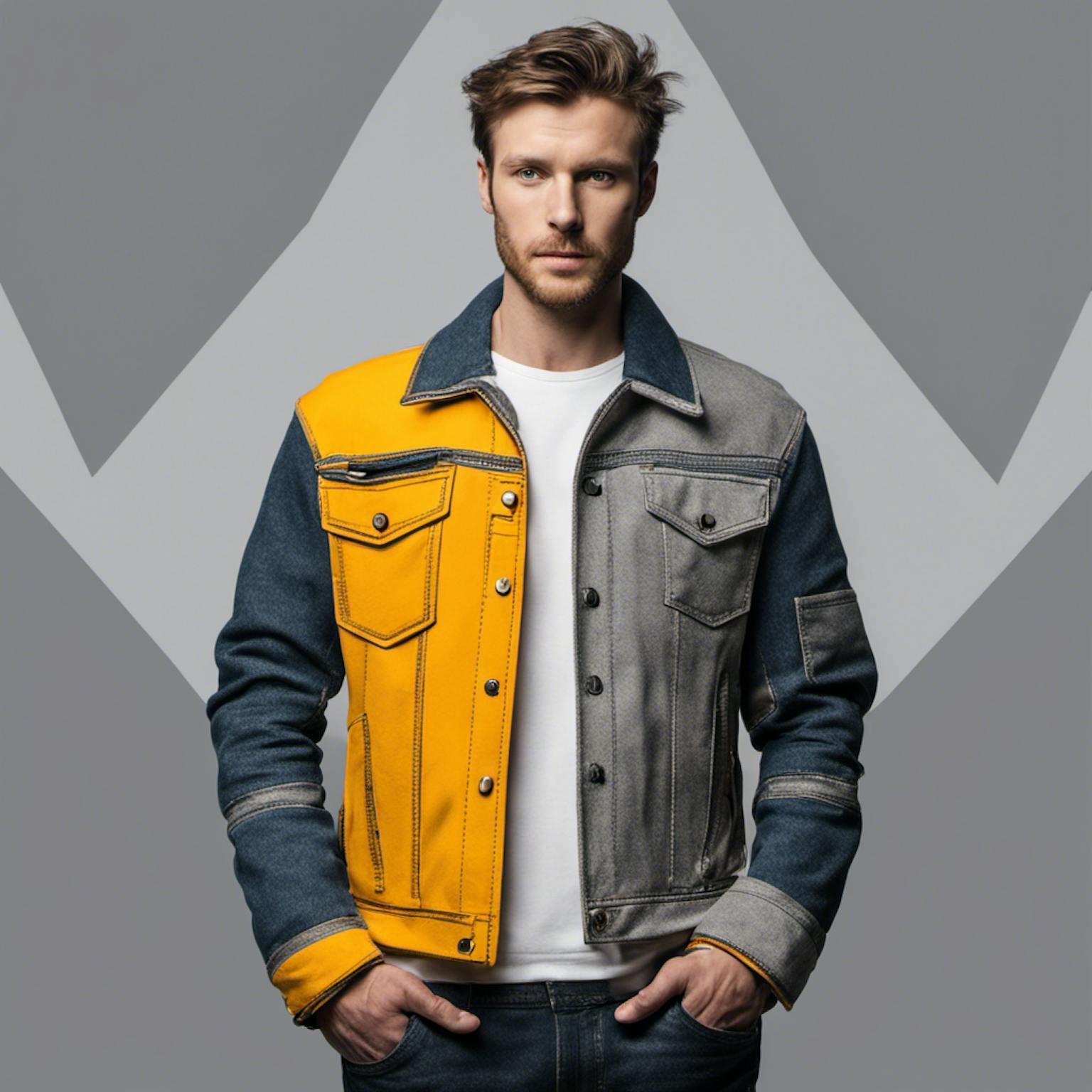 AI fashion clothing design | man jacket
