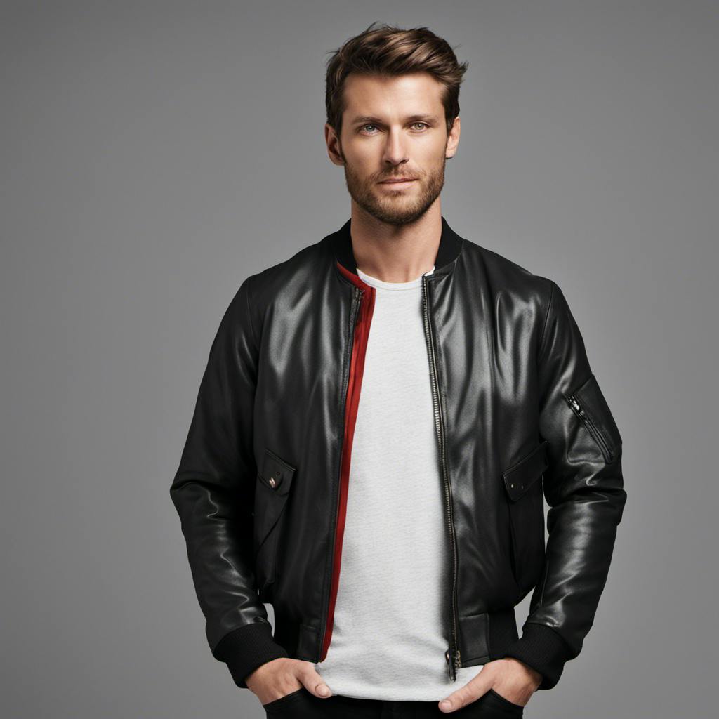 Black polyester clearance casual jacket