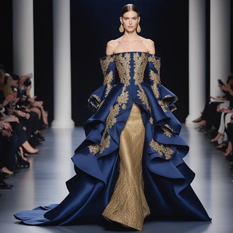 Explore 30000 AI evening gown designs