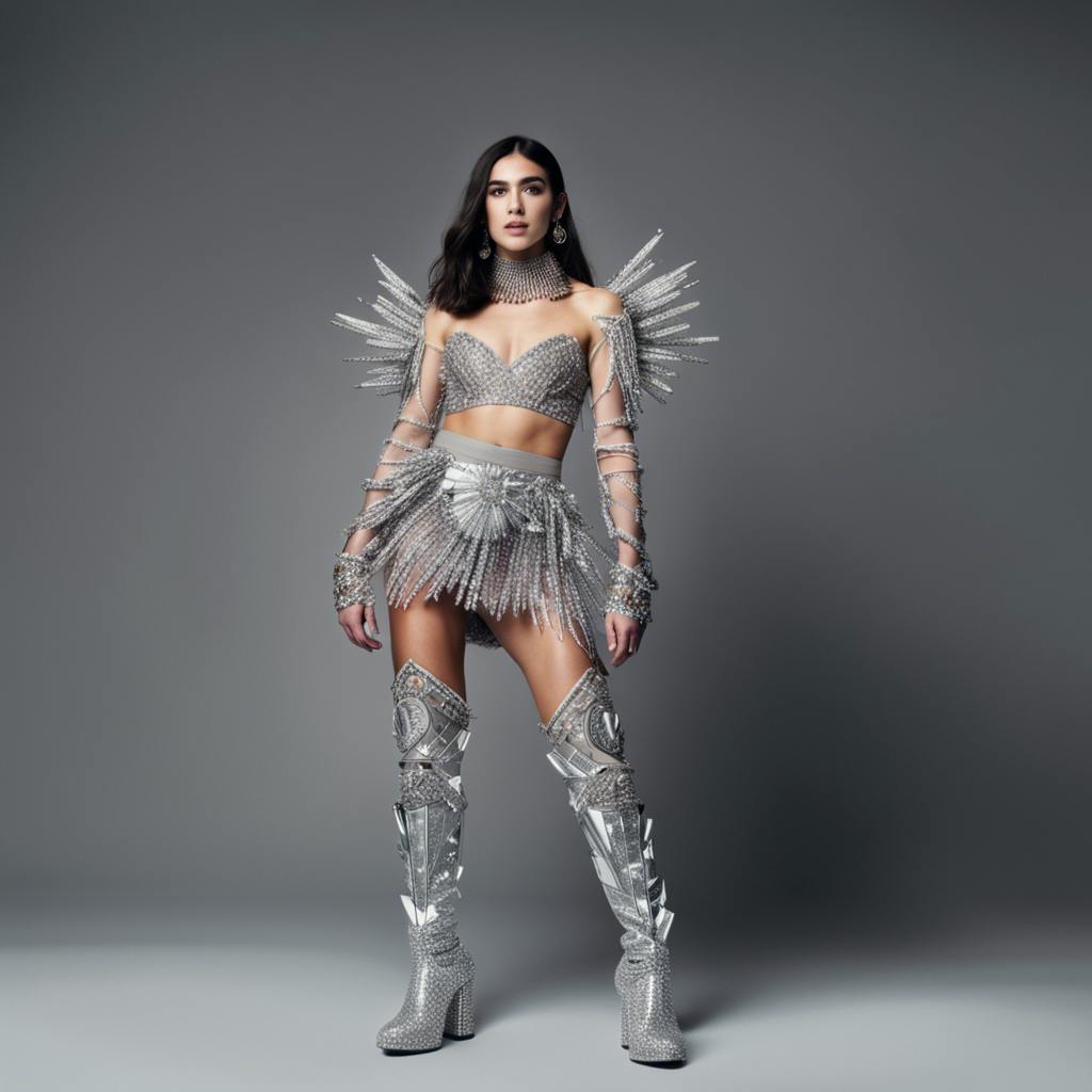 Dua lipa outfit top