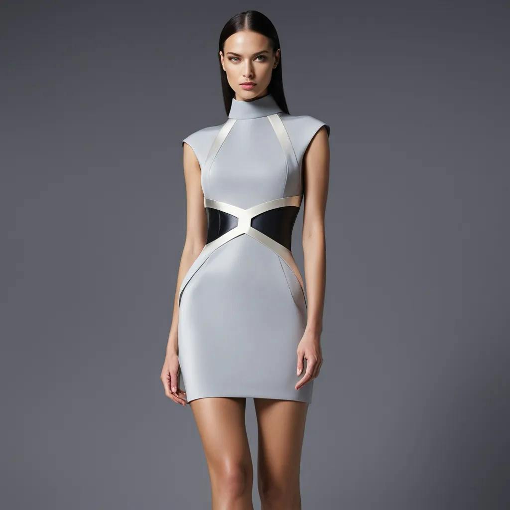 Futuristic cocktail dress sale