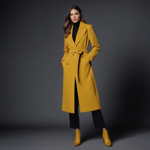 Latest long coat designs for ladies online