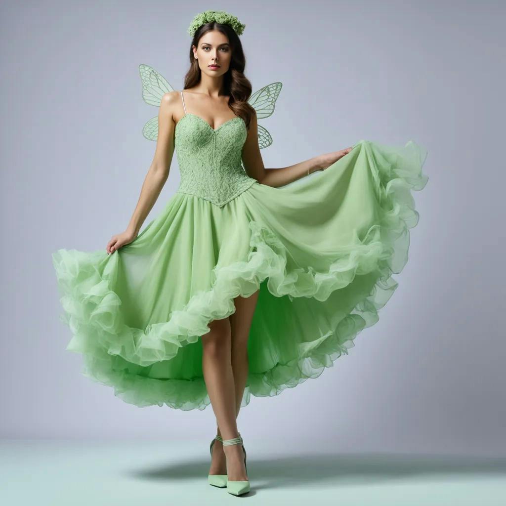 Like green dress best sale