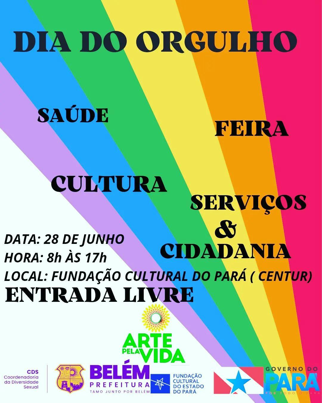 Palco Belém | Eventos | Dia Do Orgulho LGBTQIAPN