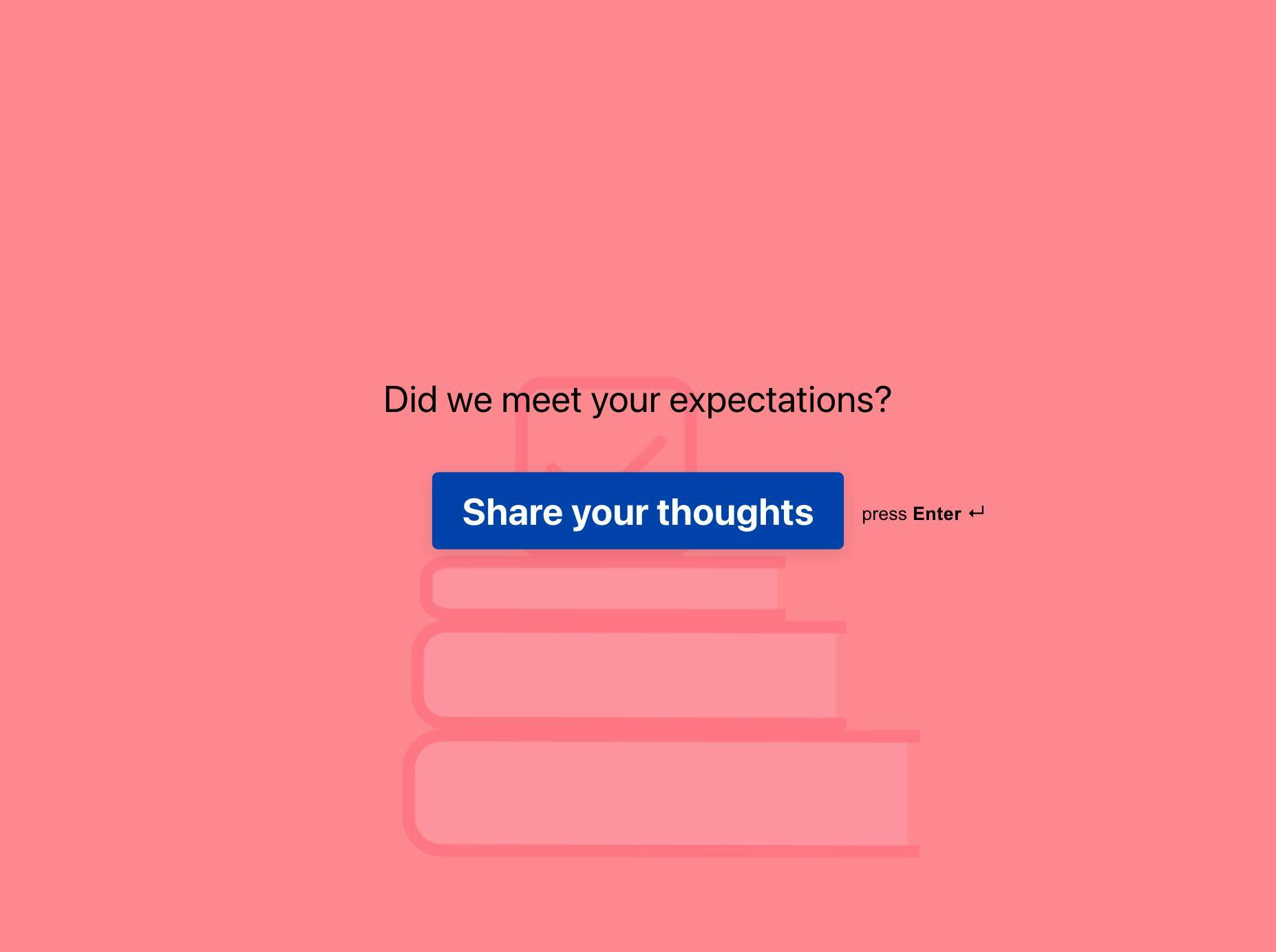 Course evaluation form typeform template