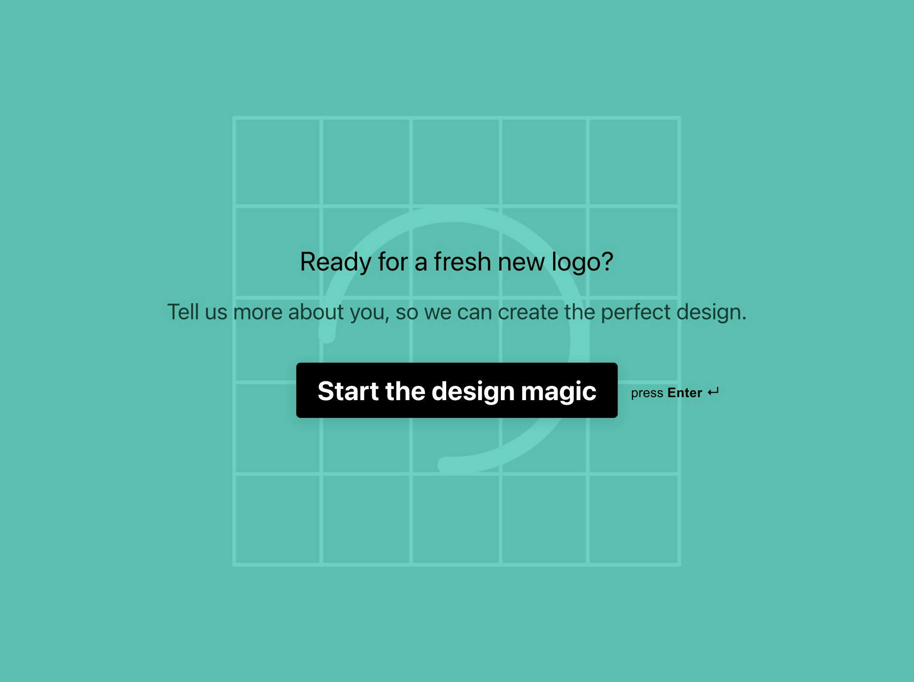 Logo Design Request Form - Typeform Template