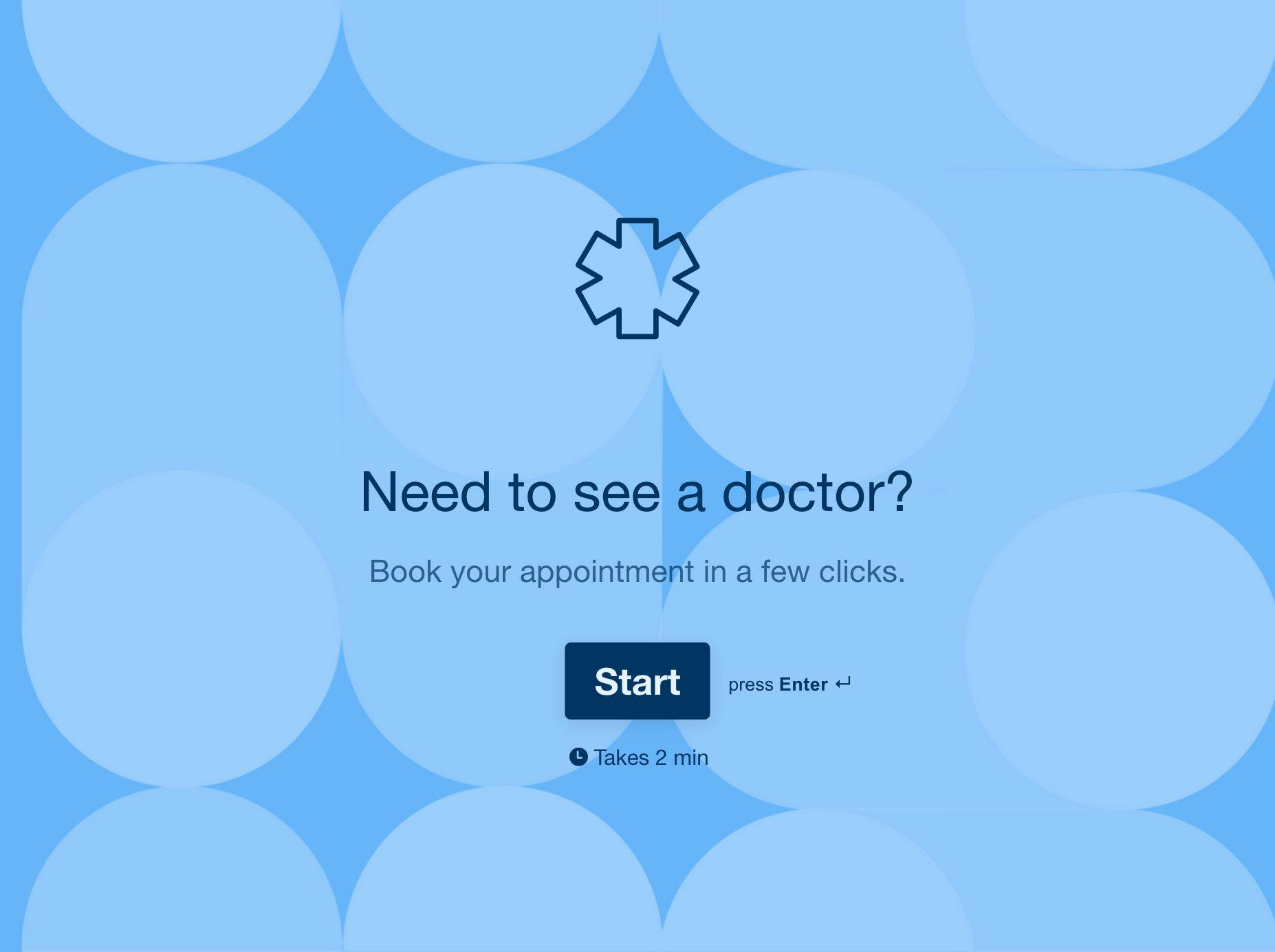Doctor Appointment Form Typeform Template