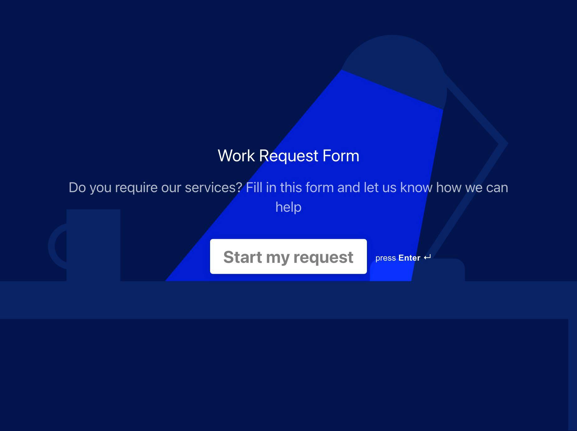 Work Request Form - Typeform Template