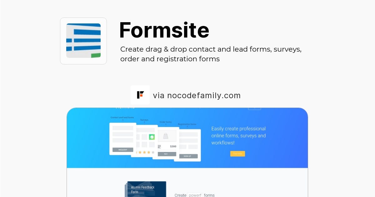 Formsite reviews templates and pricing in 2024