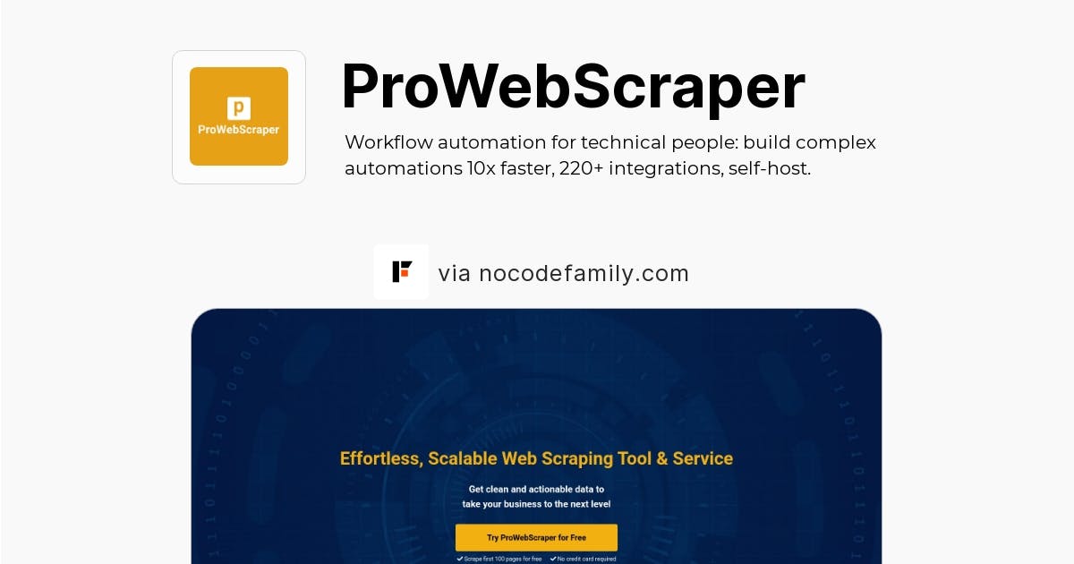 Prowebscraper Reviews Templates And Pricing In 2024