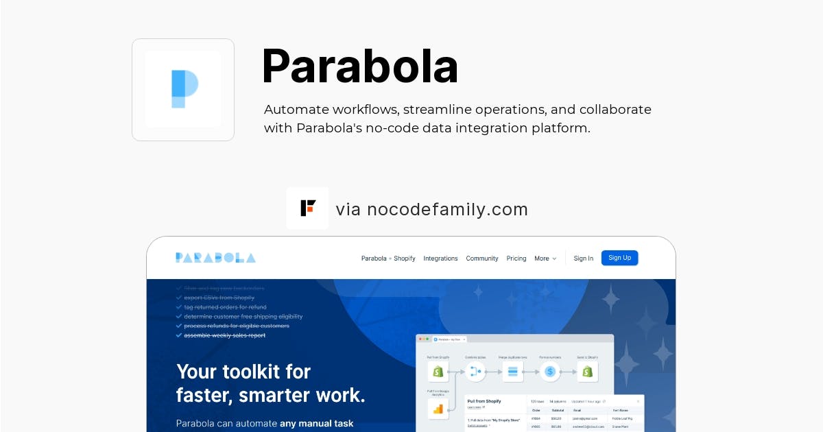Parabola Reviews, Templates and Pricing in 2024