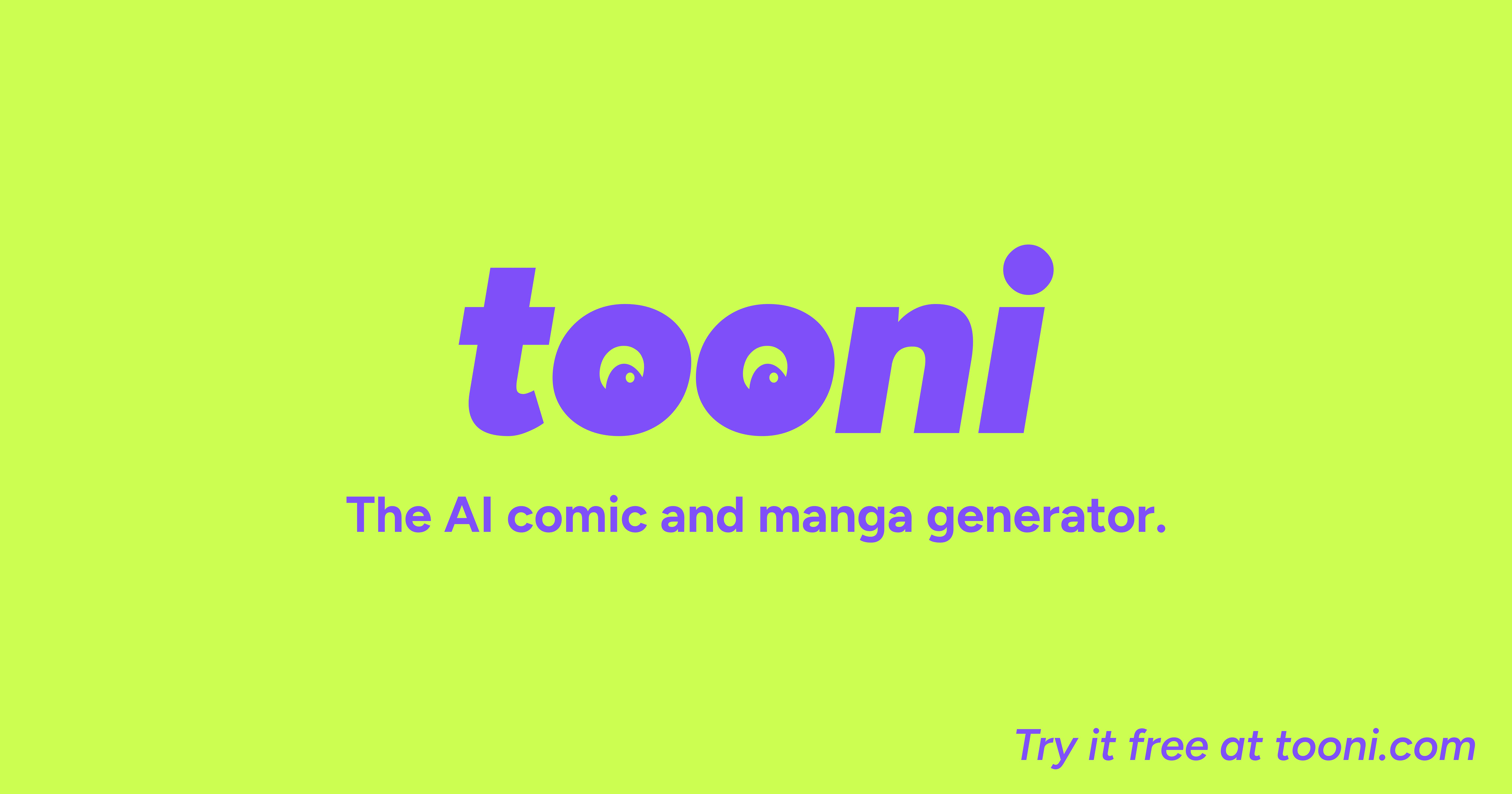 Tooni | AI Comic Generator: Official Website